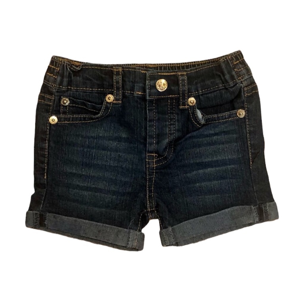 7 for all Mankind Jean shorts size 12 months - Picture 7 of 7